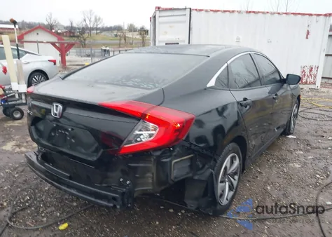 2019 Honda Civic Lx z USA, uszkodzony, nr VIN 19XFC2F64KE026197